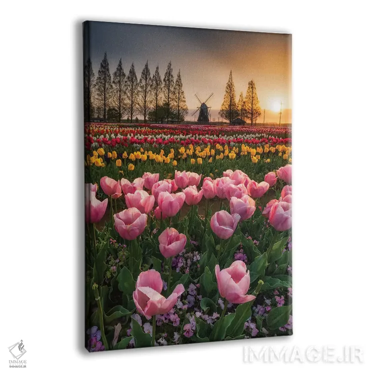 تابلو دکوراتیو بهار در ژاپن یک اثر دایسوکه اوئه ماتسو - نمای پرسپکتیو محصول