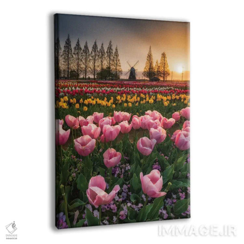 تابلو دکوراتیو بهار در ژاپن یک اثر دایسوکه اوئه ماتسو - نمای پرسپکتیو محصول
