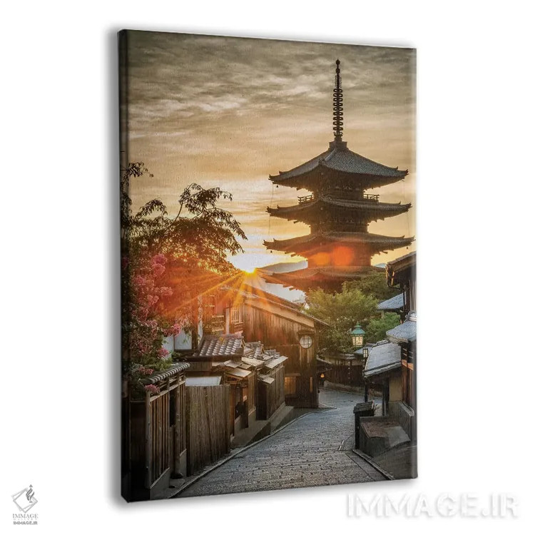 تابلو دکوراتیو تابستان در ژاپن هشت اثر دایسوکه اوئه ماتسو - نمای پرسپکتیو محصول