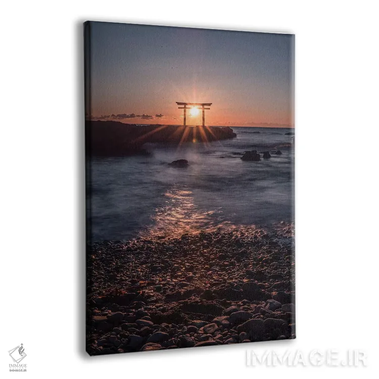 تابلو دکوراتیو توریی ژاپن دو اثر دایسوکه اوئه ماتسو - نمای پرسپکتیو محصول