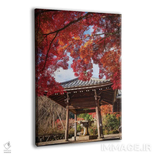 تابلو دکوراتیو پاییز در ژاپن بیستم اثر دایسوکه اوئه ماتسو - نمای پرسپکتیو محصول