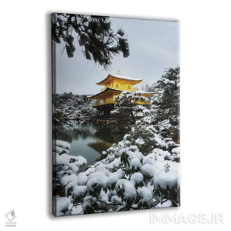 تابلو دکوراتیو زمستان در ژاپن یک اثر دایسوکه اوئه ماتسو - نمای پرسپکتیو محصول