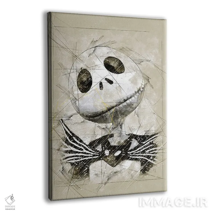 تابلو دکوراتیو طرح جک اثر دورو آرت - نمای پرسپکتیو محصول