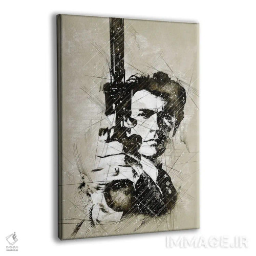 تابلو دکوراتیو طرح کلینت اثر دورو آرت - نمای پرسپکتیو محصول