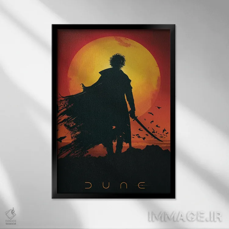 تابلو دکوراتیو پل II اثر دورو آرت - نمای قابدار مشکی