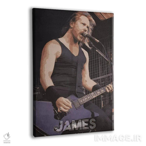 تابلو دکوراتیو جیمز اثر دورو آرت - نمای پرسپکتیو محصول