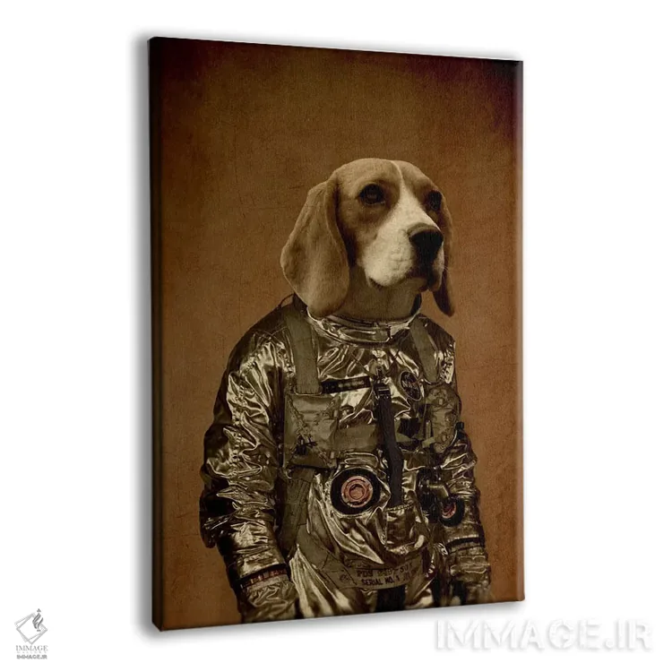 تابلو دکوراتیو بیگل اثر دورو آرت - نمای پرسپکتیو محصول