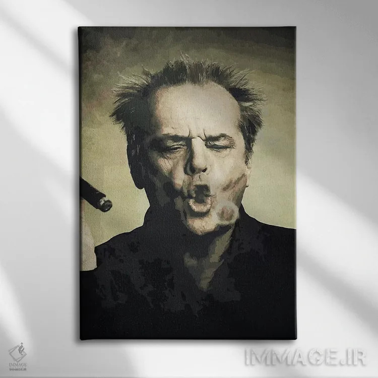 تابلو دکوراتیو جک اثر دورو آرت - نمای روبهرو روی دیوار