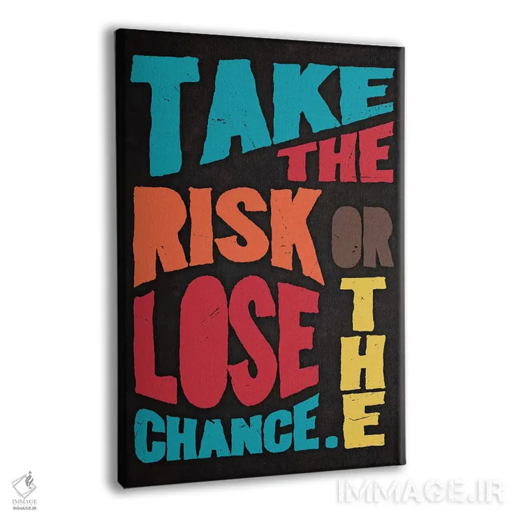 تابلو دکوراتیو ریسک کن اثر دورو آرت - نمای پرسپکتیو محصول