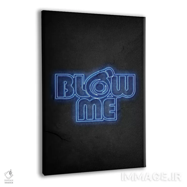 تابلو مینیمال فوت کن ۲ اثر دورو آرت - نمای پرسپکتیو محصول