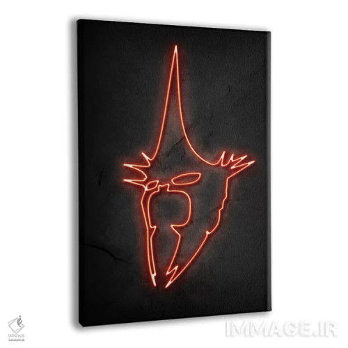 تابلو مینیمال پادشاه جادوگر اثر دورو آرت - نمای پرسپکتیو محصول