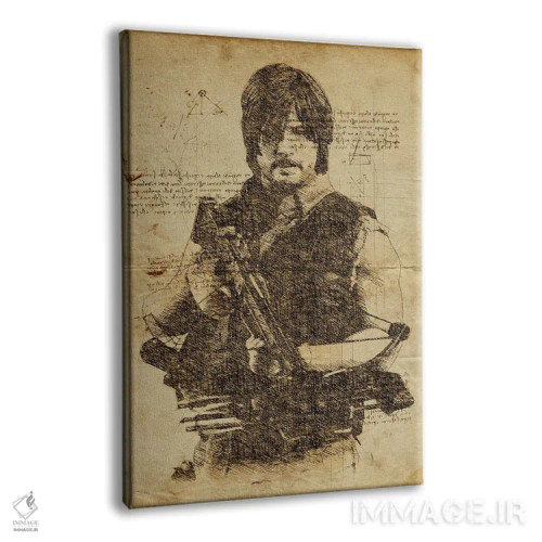 تابلو دکوراتیو دیکسون داوینچی اثر دورو آرت - نمای پرسپکتیو محصول