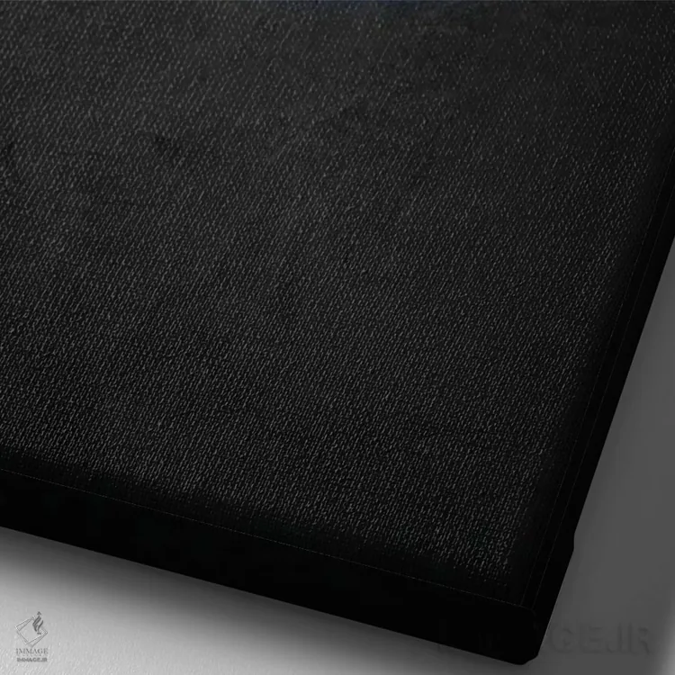 تابلو دکوراتیو برج سرطان اثر دورو آرت - نمای نزدیک بافت بوم