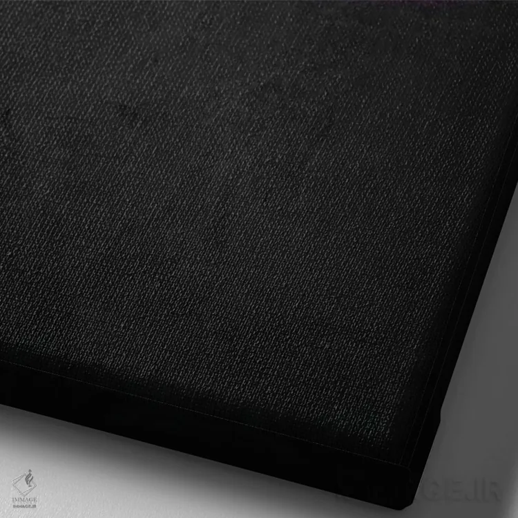 تابلو دکوراتیو برج میزان اثر دورو آرت - نمای نزدیک بافت بوم