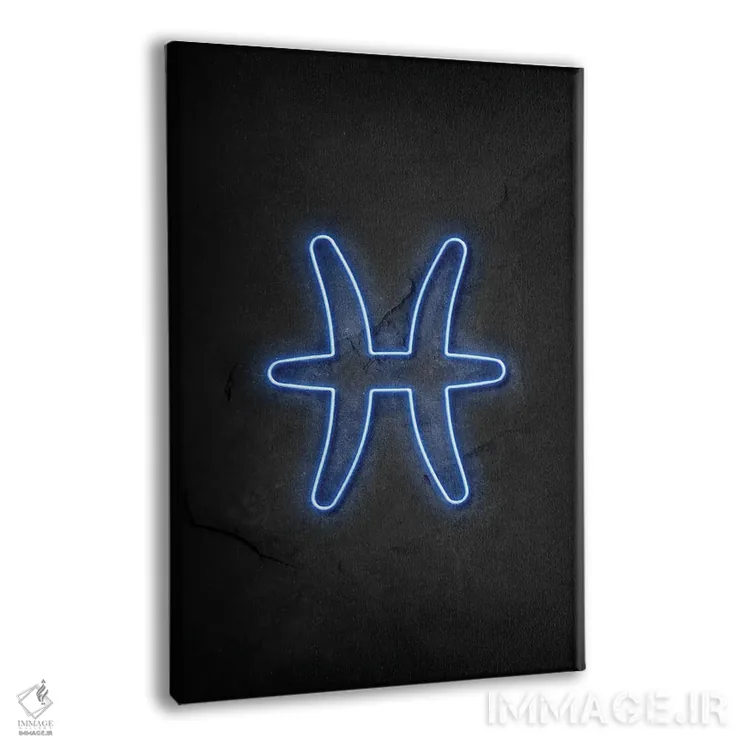 تابلو دکوراتیو برج حوت اثر دورو آرت - نمای پرسپکتیو محصول