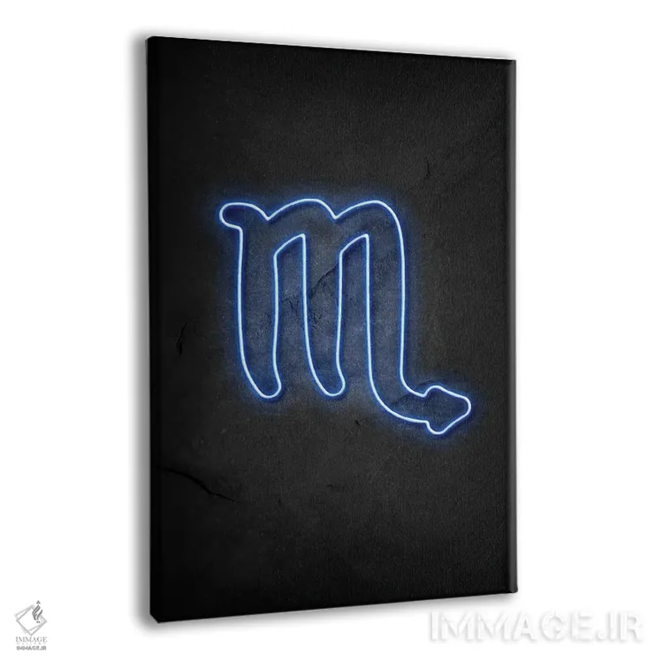 تابلو دکوراتیو برج عقرب اثر دورو آرت - نمای پرسپکتیو محصول