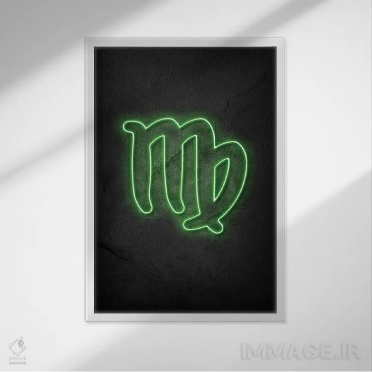 تابلو دکوراتیو برج سنبله اثر دورو آرت - نمای قابدار سفید