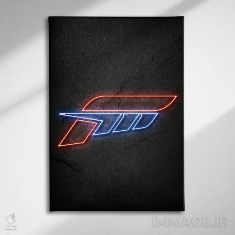 تابلو دکوراتیو فورزا اثر دورو آرت - نمای روبهرو روی دیوار