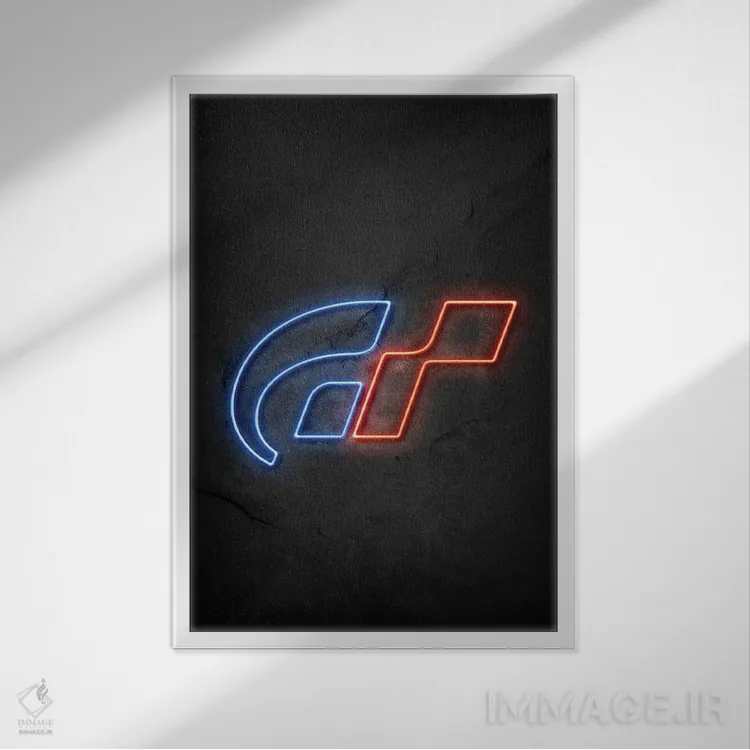 تابلو دکوراتیو گران توریسمو اثر دورو آرت - نمای قابدار سفید