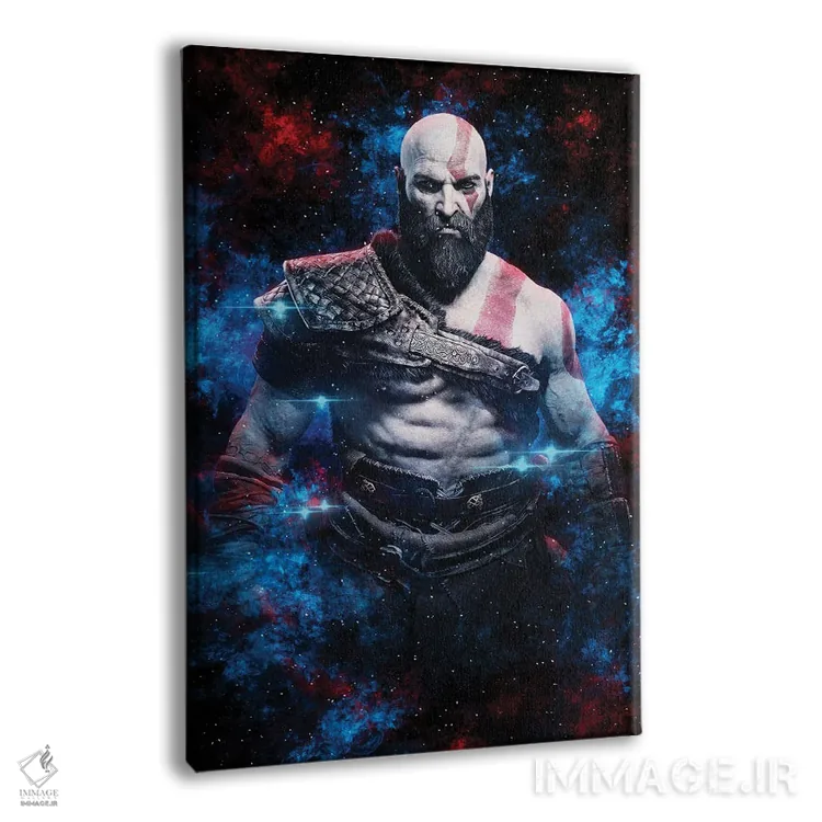 تابلو دکوراتیو کراتوس اثر دورو آرت - نمای پرسپکتیو محصول