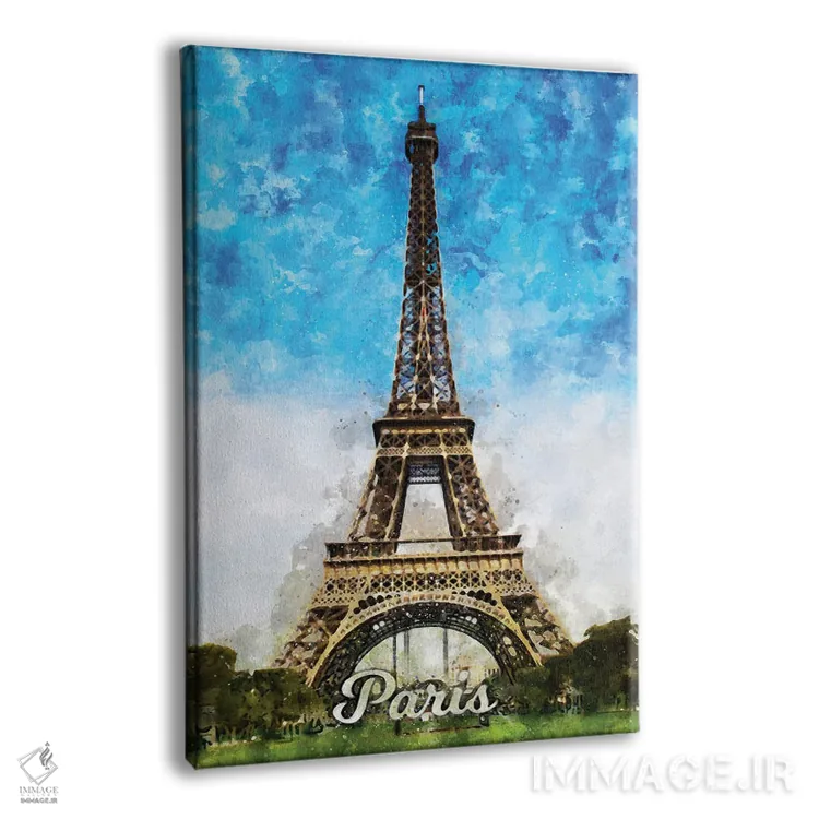 تابلو دکوراتیو پاریس اثر دورو آرت - نمای پرسپکتیو محصول