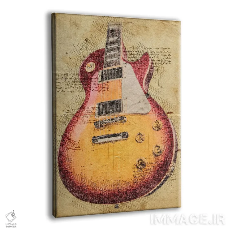 تابلو دکوراتیو لس پاول اثر دورو آرت - نمای پرسپکتیو محصول