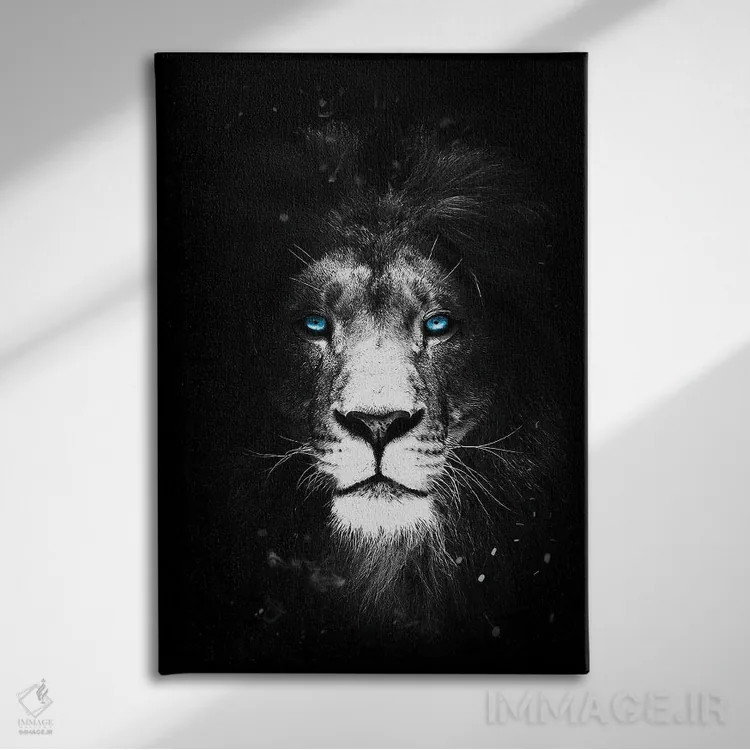 تابلو دکوراتیو غیرقابل کنترل اثر دورو آرت - نمای روبهرو روی دیوار