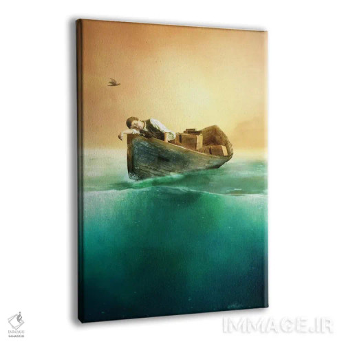 تابلو دکوراتیو جایی اثر دیوگو وریسی مو - نمای پرسپکتیو محصول