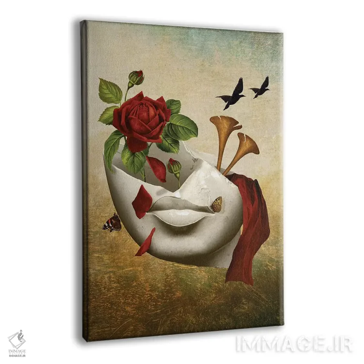 تابلو دکوراتیو شکسته اثر دیوگو وریسی مو - نمای پرسپکتیو محصول