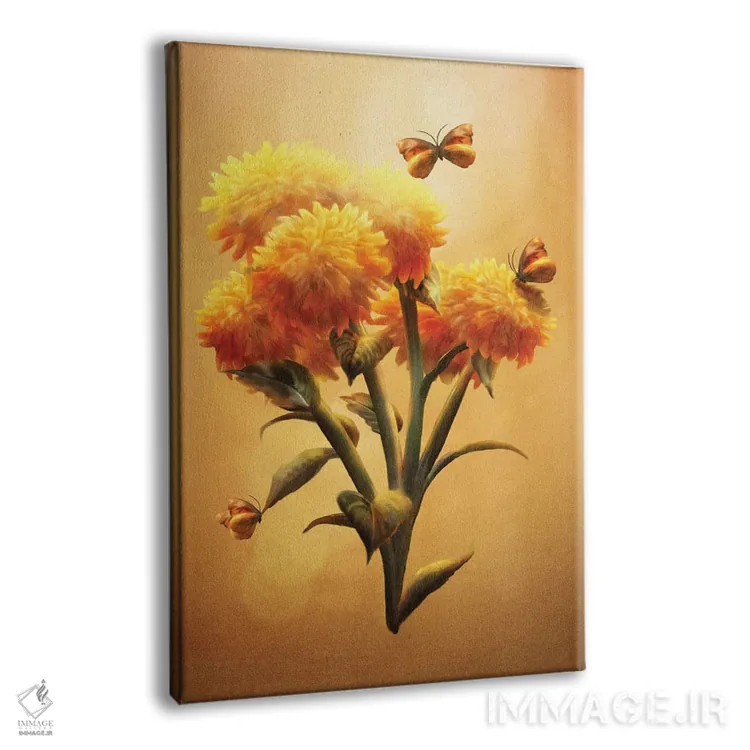 تابلو دکوراتیو شکوفه در غروب اثر دیوگو وریسی مو - نمای پرسپکتیو محصول