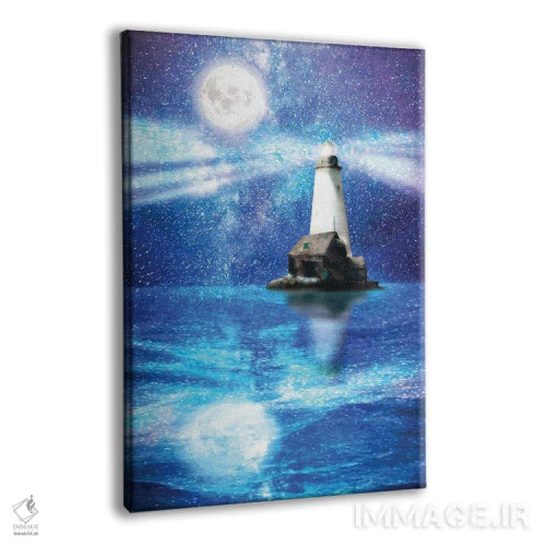 تابلو دکوراتیو فانوس دریایی ستارگان اثر دیوگو وریسی مو - نمای پرسپکتیو محصول