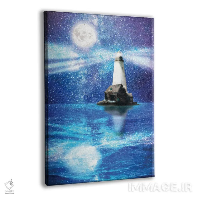 تابلو دکوراتیو فانوس دریایی ستارگان اثر دیوگو وریسی مو - نمای پرسپکتیو محصول