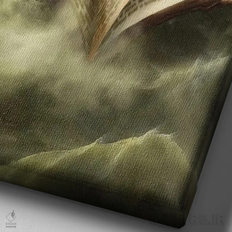 تابلو دکوراتیو سفر بی پایان اثر دیوگو وریسی مو - نمای نزدیک بافت بوم