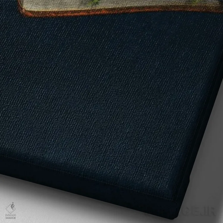 تابلو دکوراتیو داستان های کمپینگ اثر دیوگو وریسی مو - نمای نزدیک بافت بوم