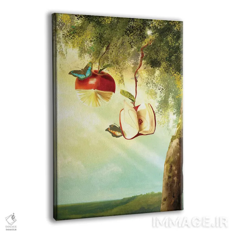 تابلو دکوراتیو هر روز یک داستان اثر دیوگو وریسی مو - نمای پرسپکتیو محصول