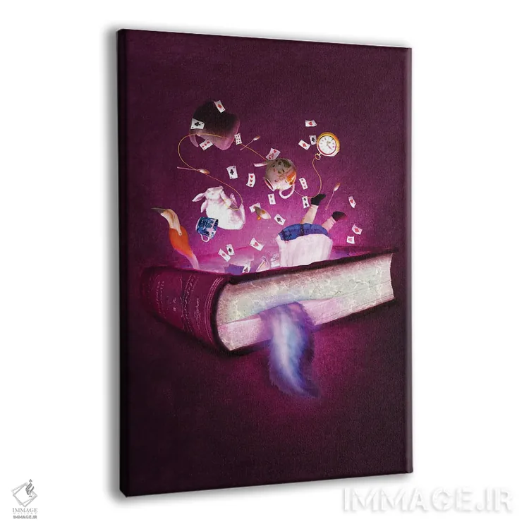 تابلو دکوراتیو داستان های عجیب و غریب اثر دیوگو وریسی مو - نمای پرسپکتیو محصول