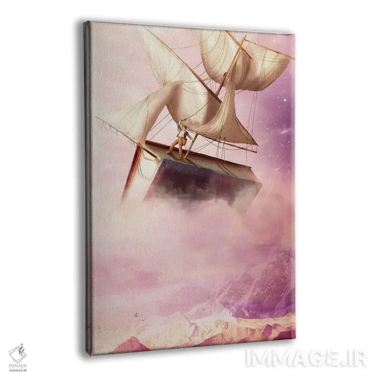 تابلو دکوراتیو مسافران داستان ۲ اثر دیوگو وریسی مو - نمای پرسپکتیو محصول