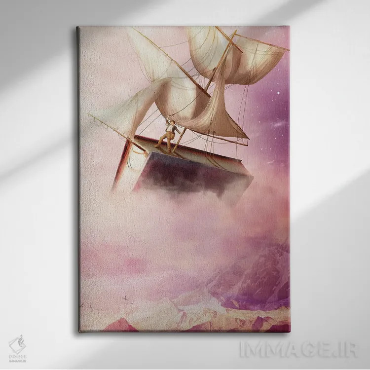 تابلو دکوراتیو مسافران داستان ۲ اثر دیوگو وریسی مو - نمای روبهرو روی دیوار