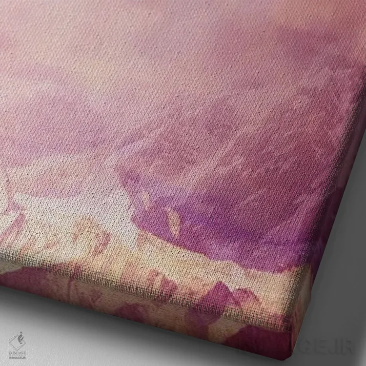 تابلو دکوراتیو مسافران داستان ۲ اثر دیوگو وریسی مو - نمای نزدیک بافت بوم