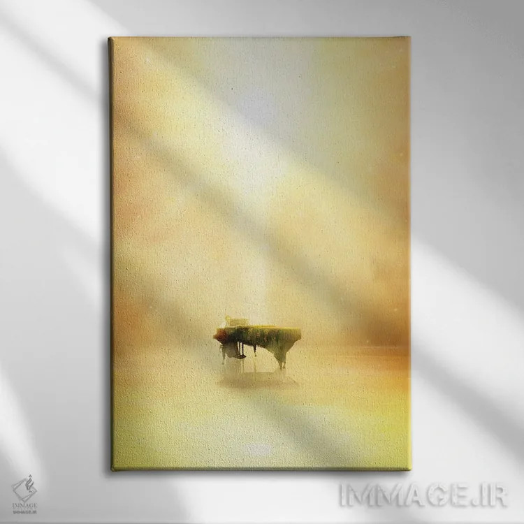 تابلو دکوراتیو کنسرت درخشان اثر دیوگو وریسی مو - نمای روبهرو روی دیوار