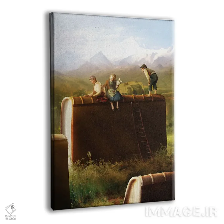 تابلو دکوراتیو داستان های در حال رشد اثر دیوگو وریسی مو - نمای پرسپکتیو محصول