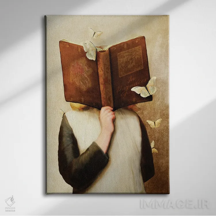 تابلو دکوراتیو خواننده اثر دیوگو وریسی مو - نمای روبهرو روی دیوار