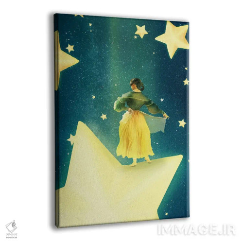 تابلو دکوراتیو رقاص ستاره اثر دیوگو وریسی مو - نمای پرسپکتیو محصول