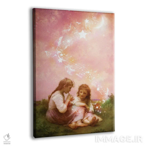 تابلو دکوراتیو لالایی رویاهای شیرین اثر دیوگو وریسی مو - نمای پرسپکتیو محصول