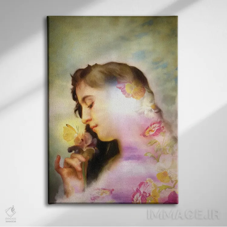 تابلو دکوراتیو نور درونی اثر دیوگو وریسی مو - نمای روبهرو روی دیوار