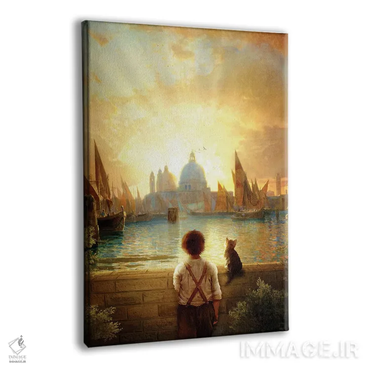 تابلو دکوراتیو آسمانی دیگر اثر دیوگو وریسی مو - نمای پرسپکتیو محصول