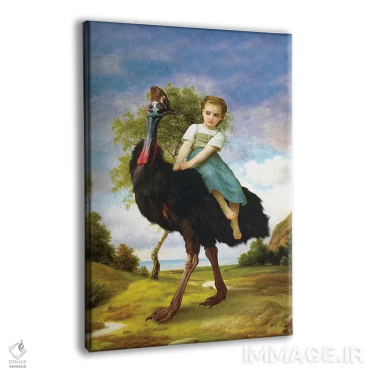 تابلو دکوراتیو حیوان خانگی کوچک من اثر دیوگو وریسی مو - نمای پرسپکتیو محصول