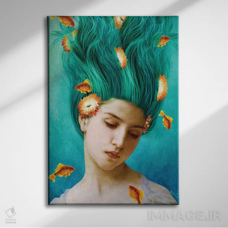 تابلو دکوراتیو جاذبه شیرین اثر دیوگو وریسی مو - نمای روبهرو روی دیوار