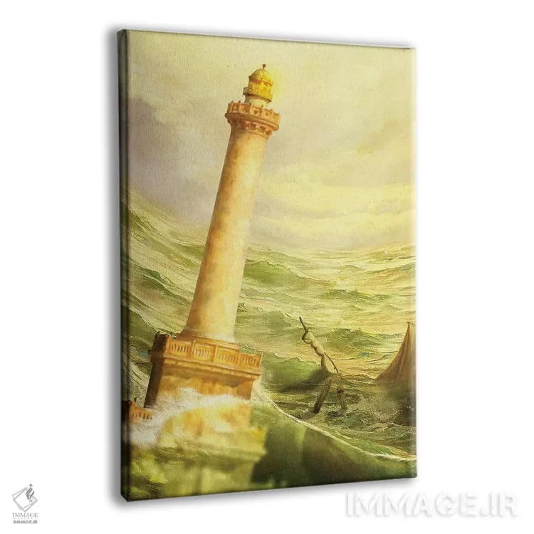 تابلو دکوراتیو سقوط اسکندریه اثر دیوگو وریسی مو - نمای پرسپکتیو محصول