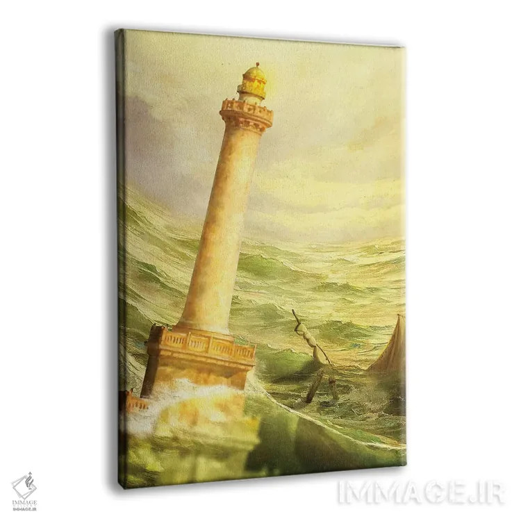 تابلو دکوراتیو سقوط اسکندریه اثر دیوگو وریسی مو - نمای پرسپکتیو محصول